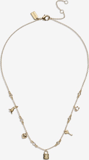 Grandinėlė iš COACH, spalva – Auksas / skaidri spalva, Prekių apžvalga