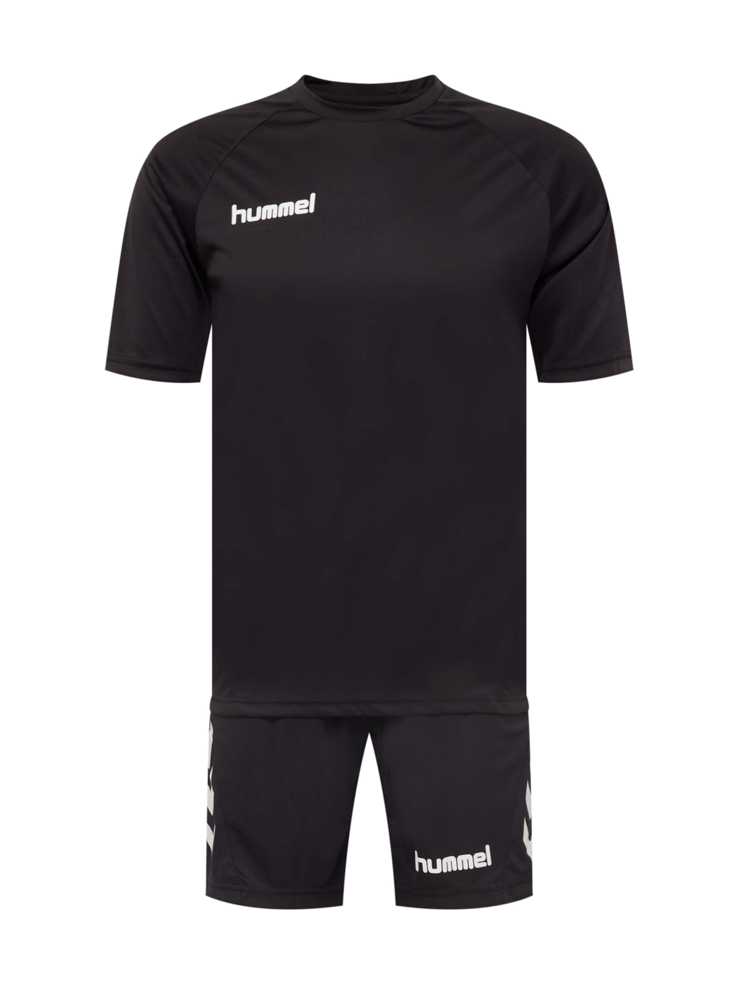 Hummel Trainingspak in Zwart: voorkant