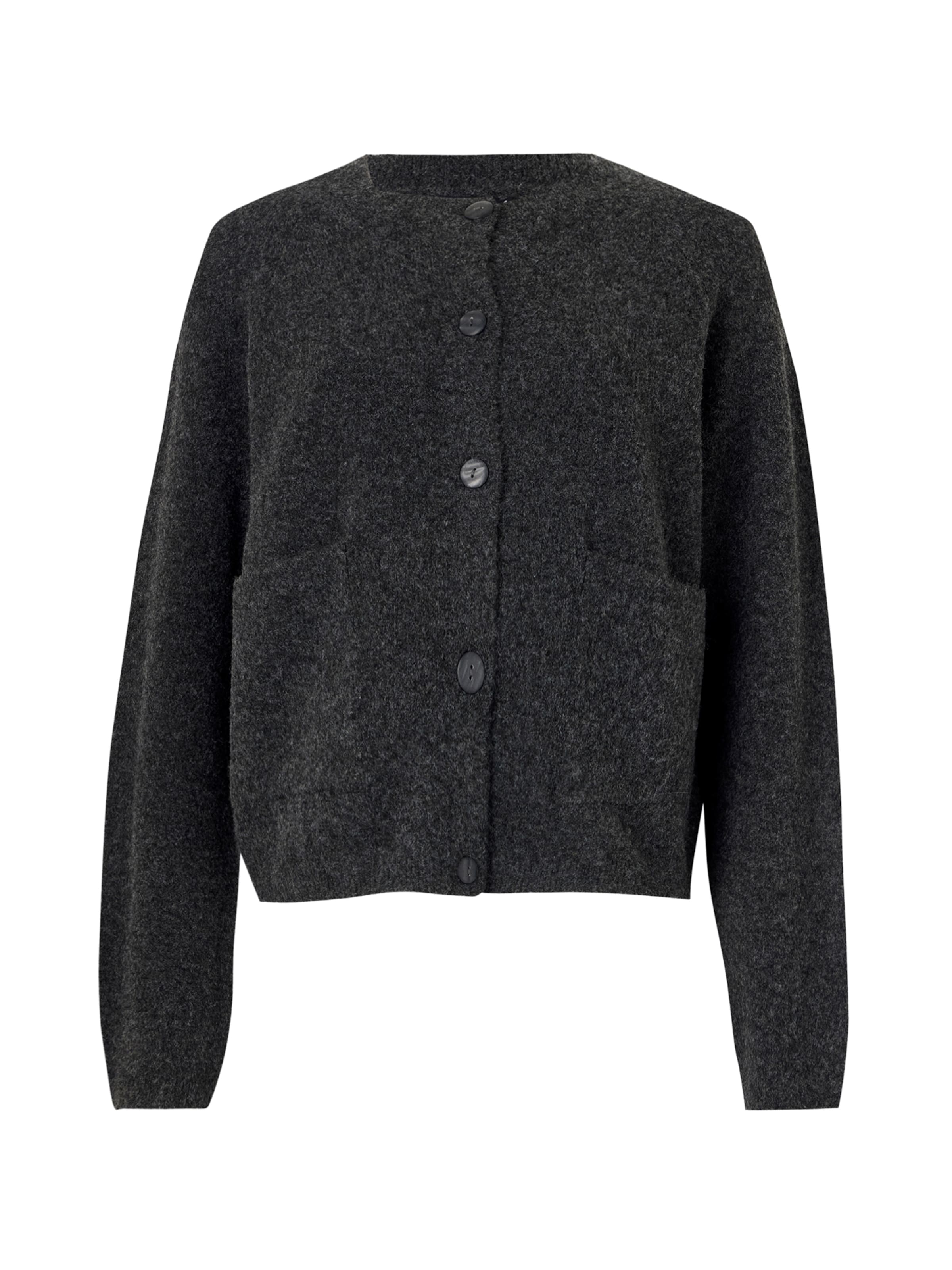 ONLY Strickjacke 'ONLPIEMONTE' in Grau: Vorderseite