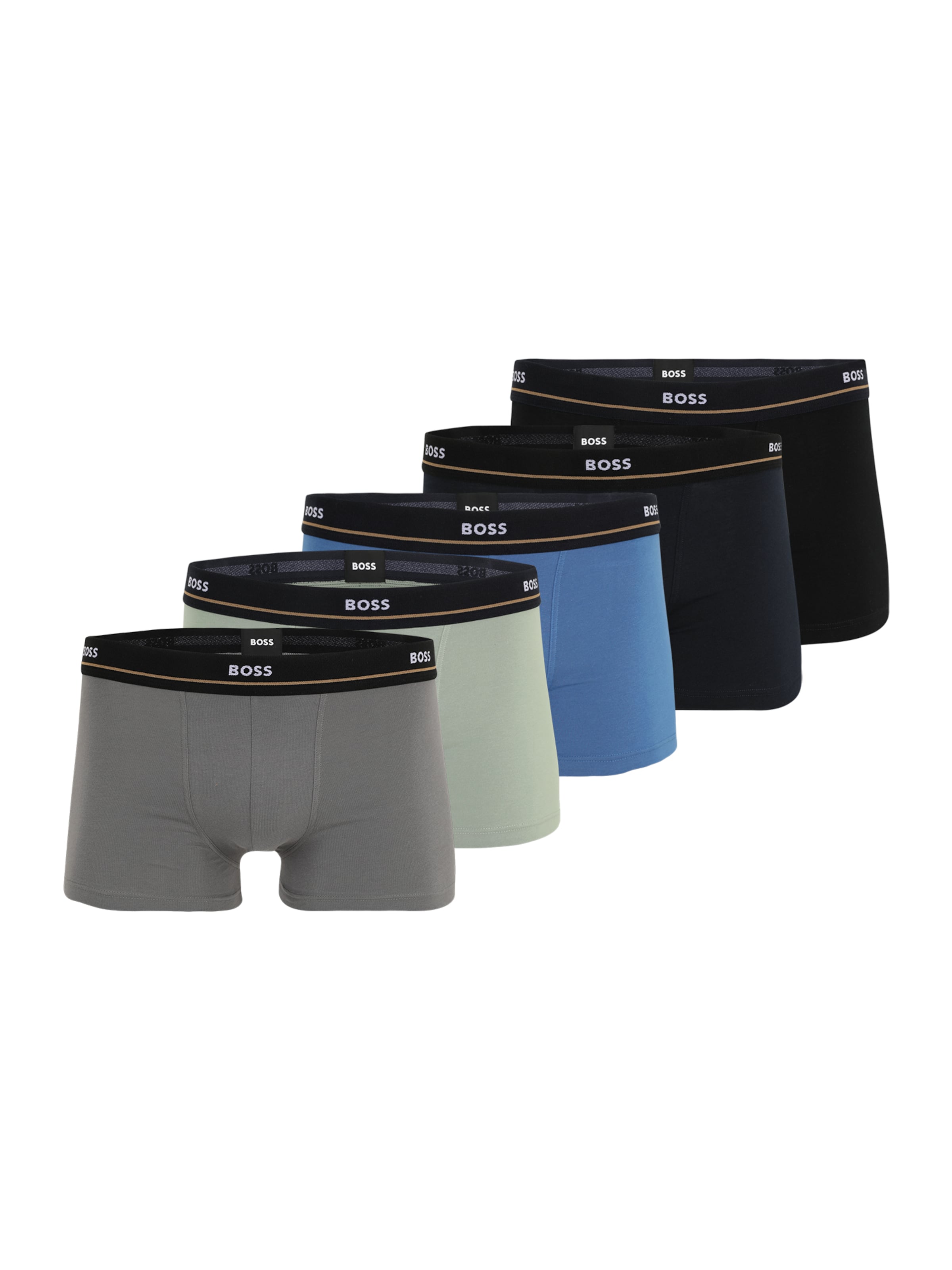 BOSS Боксерки 'Essential' в синьо: отпред