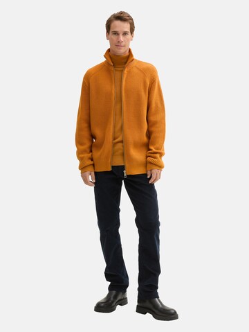 TOM TAILOR Strickjacke in Braun