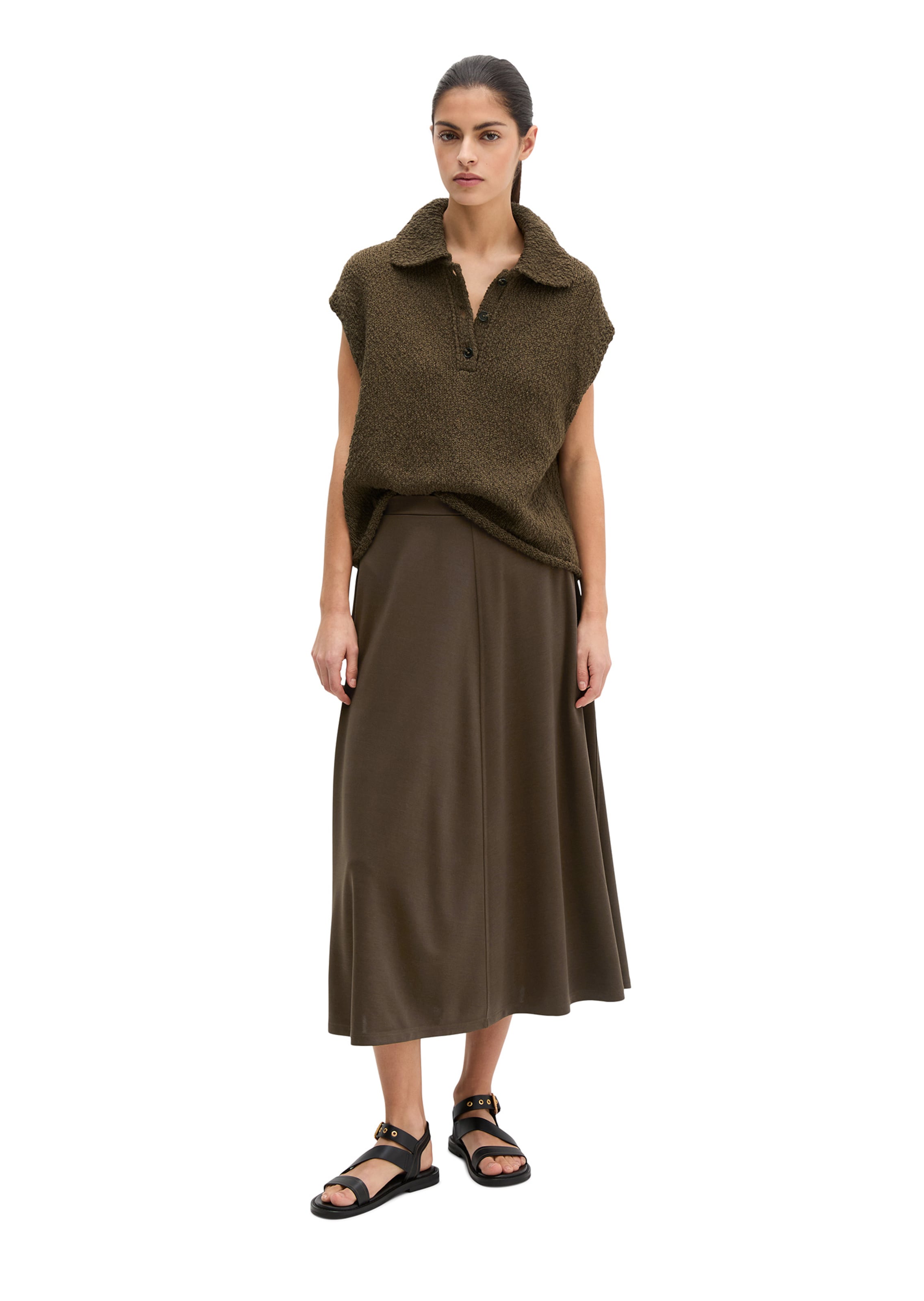 Marc O'Polo Trui in Bruin