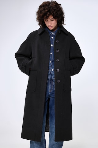 Aligne Between-Seasons Coat 'Gissel' in Black