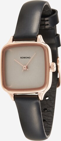 Komono Analog Watch 'Kate' in Black: front