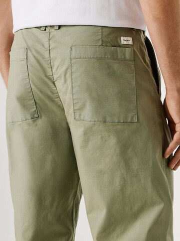 Pepe Jeans Loosefit Hose in Grün