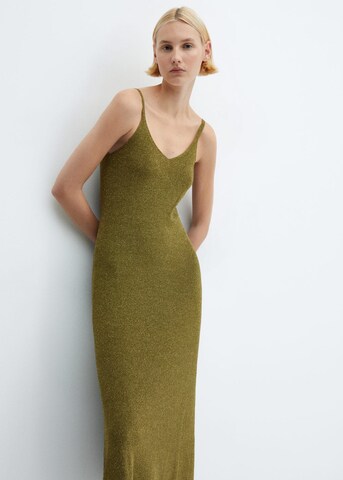 MANGO Dress 'Kling' in Green