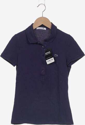 LACOSTE Top & Shirt in XXS in Purple: front