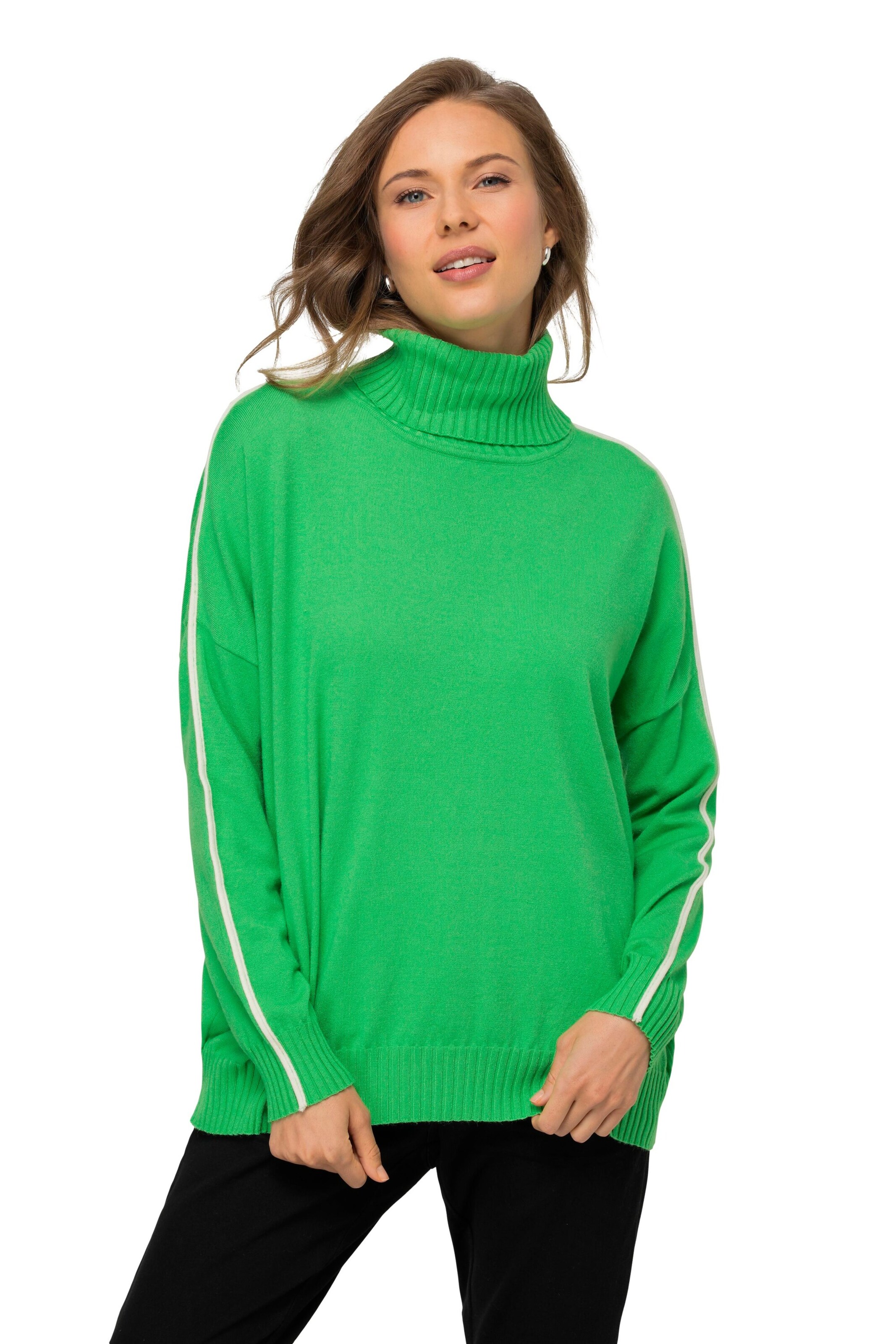 LAURASØN Sweater in Green: front