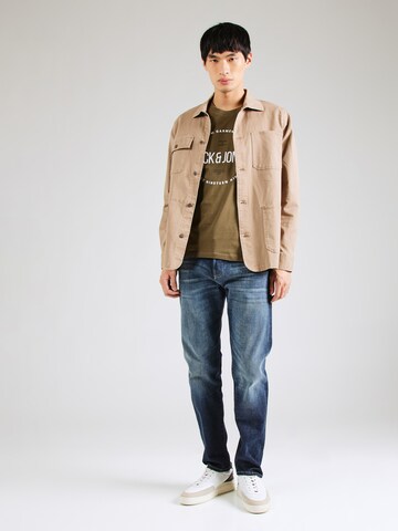 T-Shirt 'JPRBLAASTON' JACK & JONES en vert