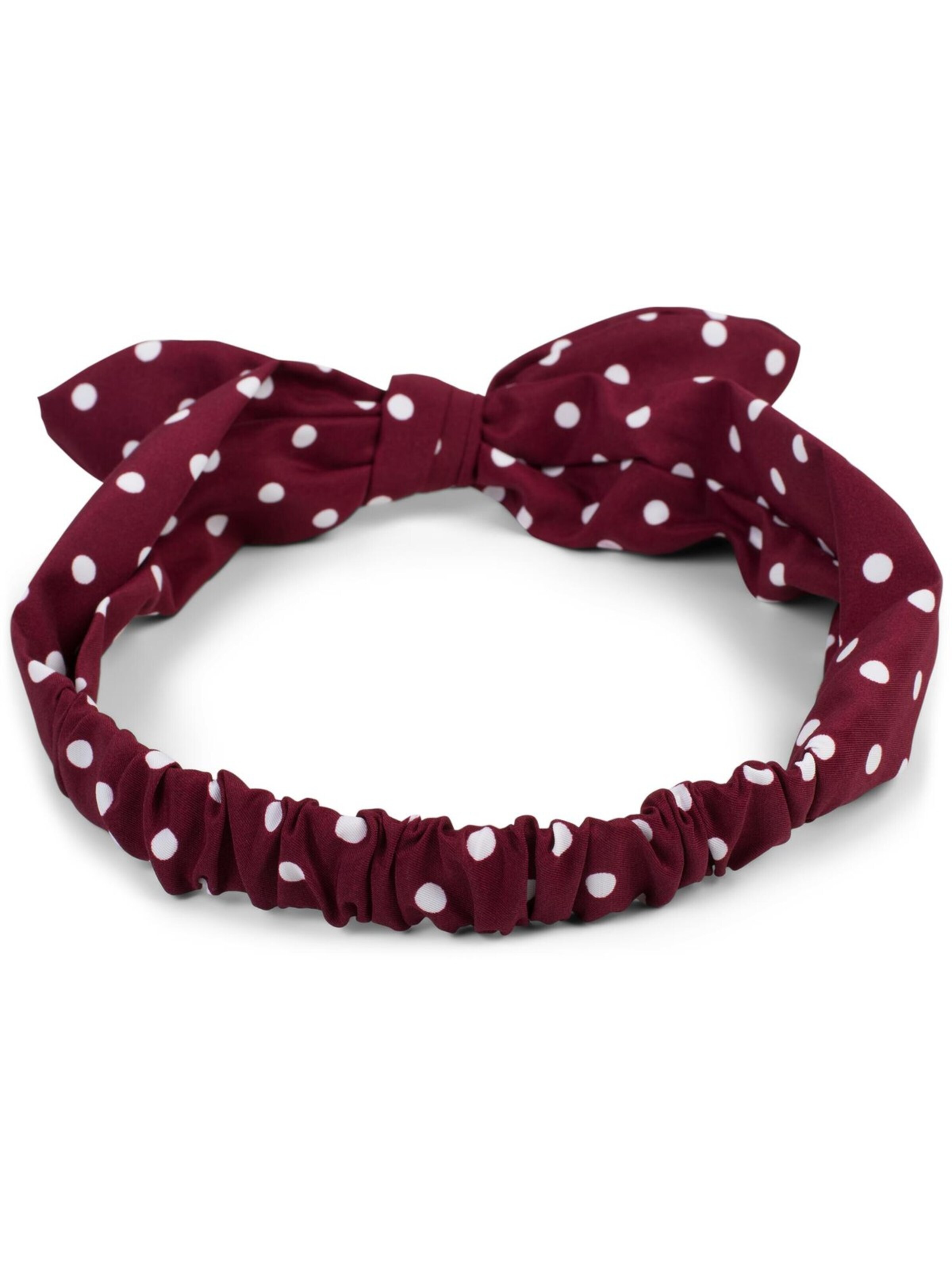 styleBREAKER Haarschmuck 'Haarband mit Punkte Muster und Schleife'‌‌‌‌‌‌‌‌‌‌ in Rot