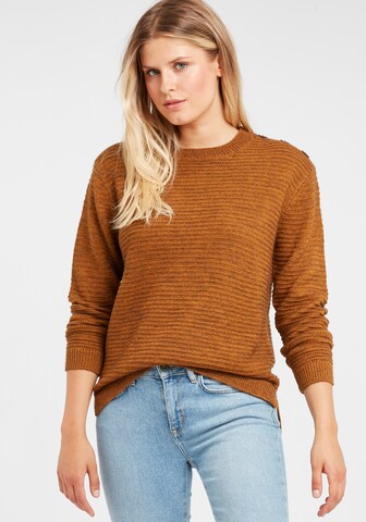 Pull-over 'LEMERETTA 1' Fransa en marron : devant