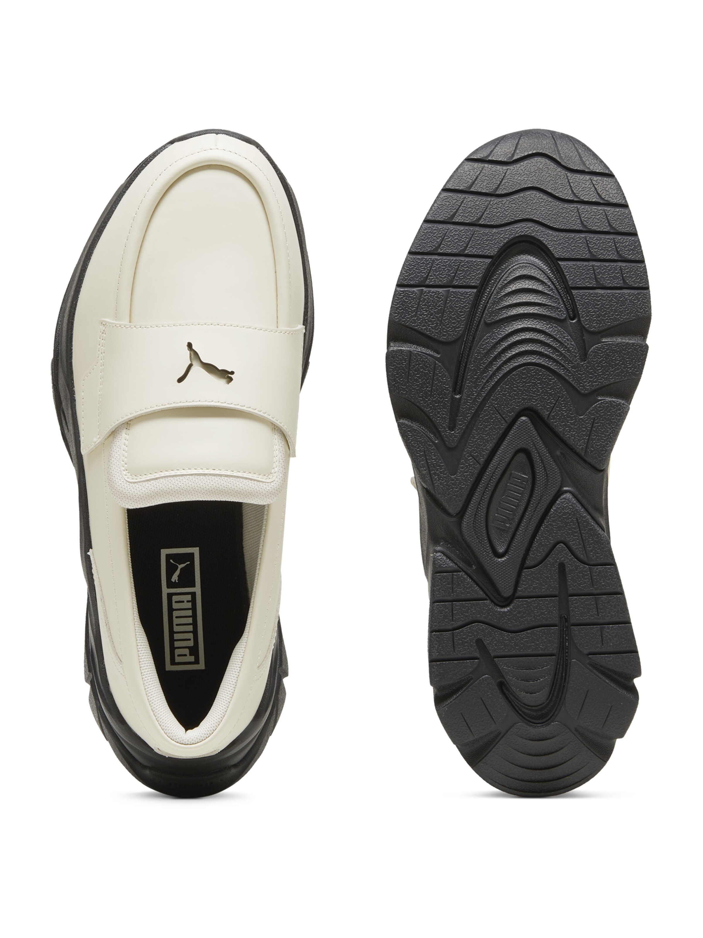 PUMA Slip on -tennarit 'Loafyr' värissä valkoinen