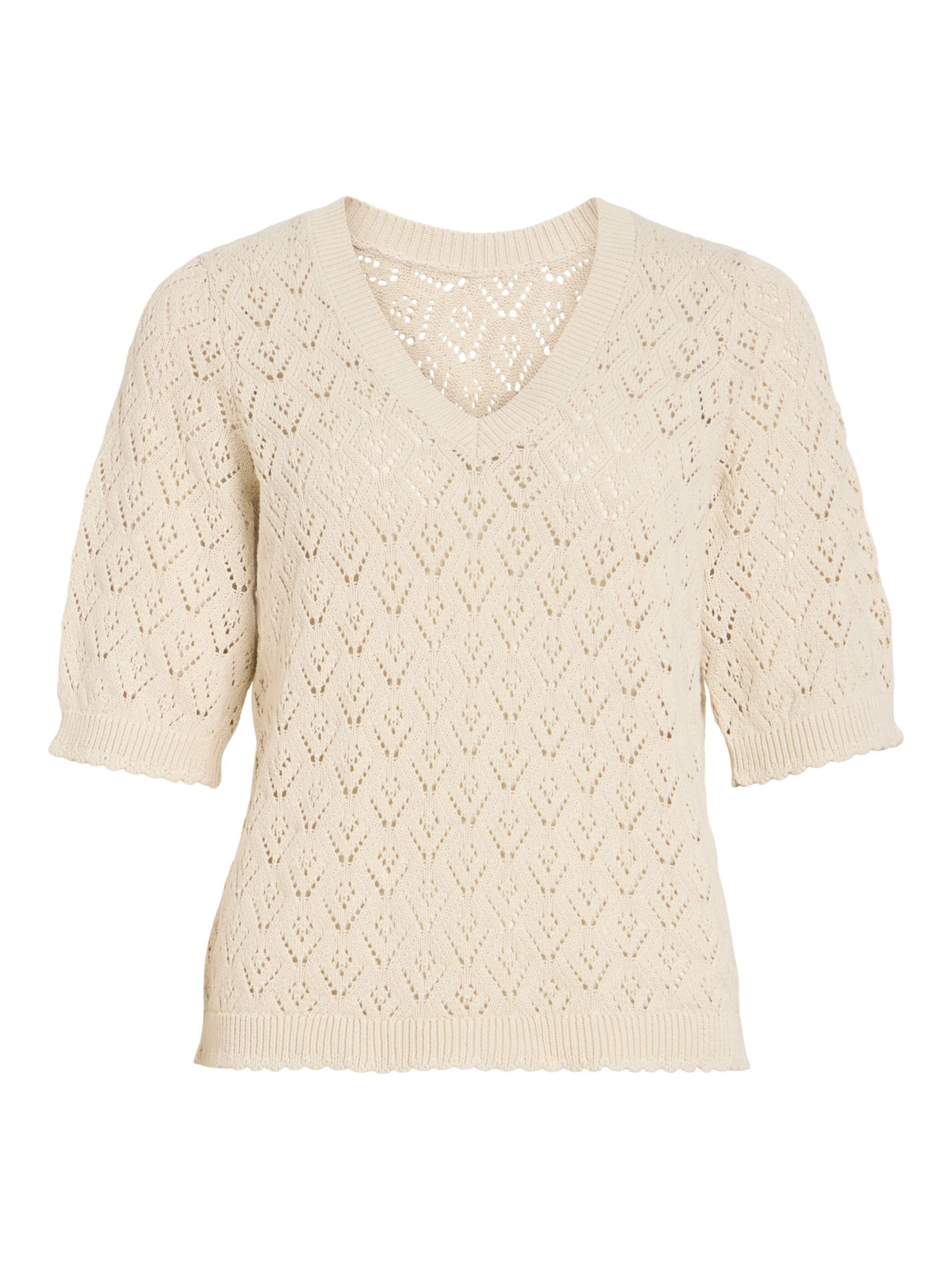 Pullover 'VISava' di VILA in beige: frontale