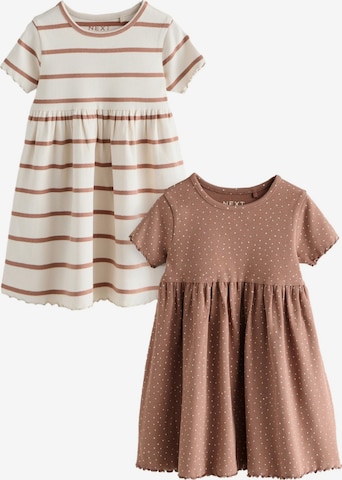 Next Jurk in Beige: voorkant