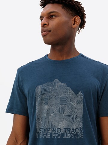 VAUDE Performance shirt 'Tekoa' in Blue