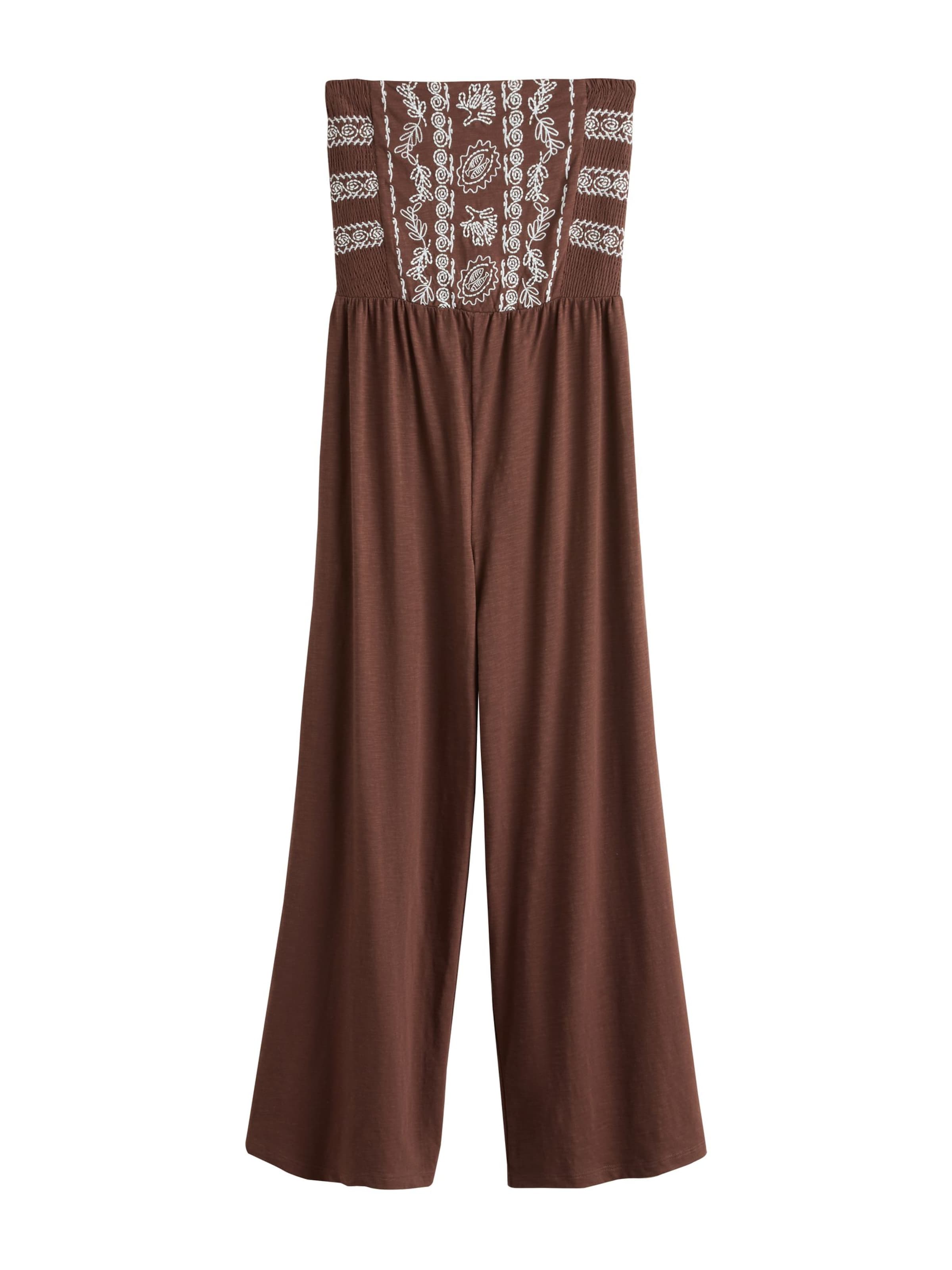 Next Jumpsuit in Braun: Vorderseite