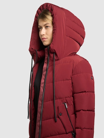 khujo Winter Coat 'Mikia4' in Red