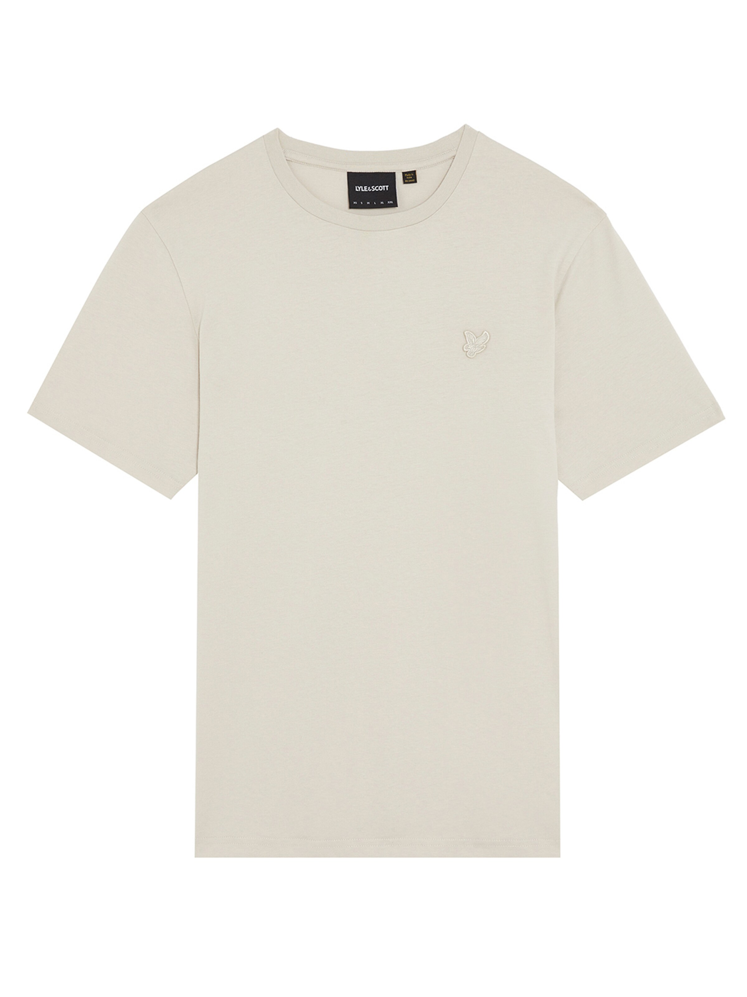 Lyle & Scott Shirt 'Tonal Eagle' in Beige: front
