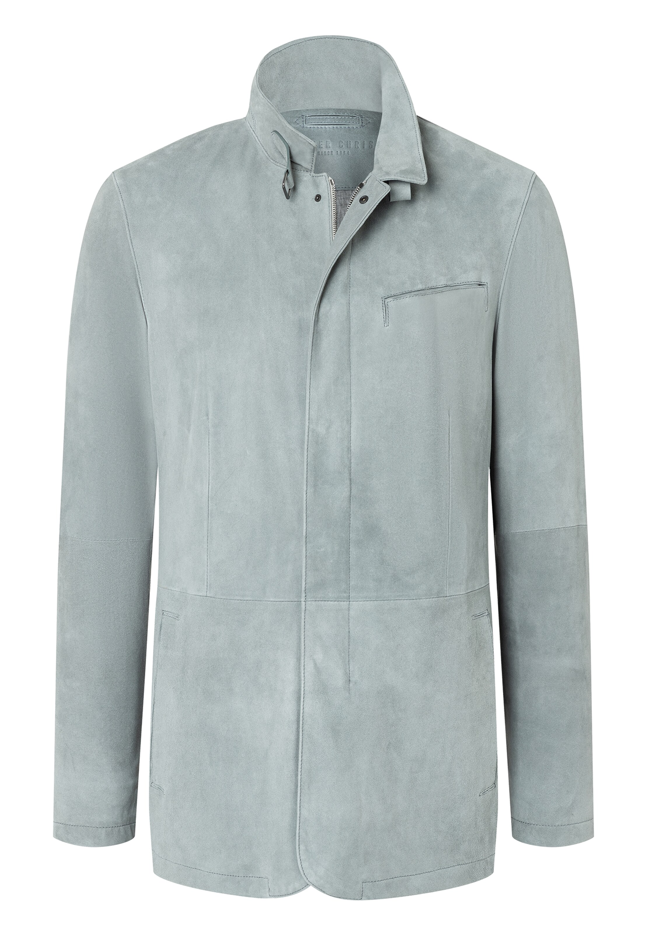 Werner Christ Between-season jacket 'Ferdinand' in Grey: front
