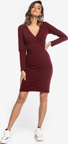 TESSITA Dress in Red: front
