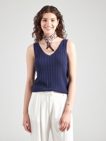 Top in maglia 'VMLUXLIGHT' di VERO MODA in blu: frontale
