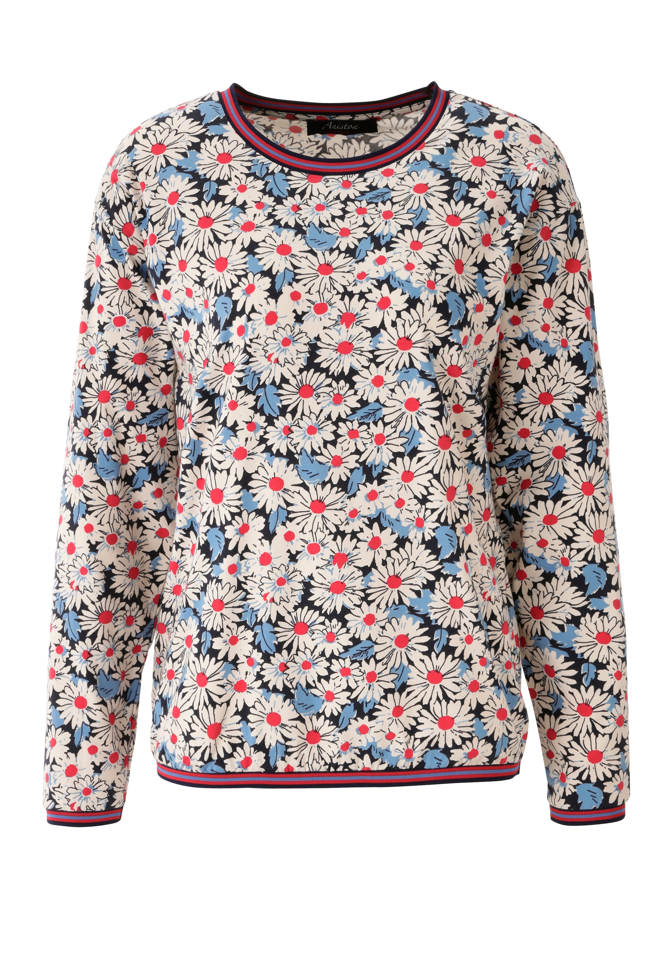 Aniston CASUAL Sweatshirt in Blue: front