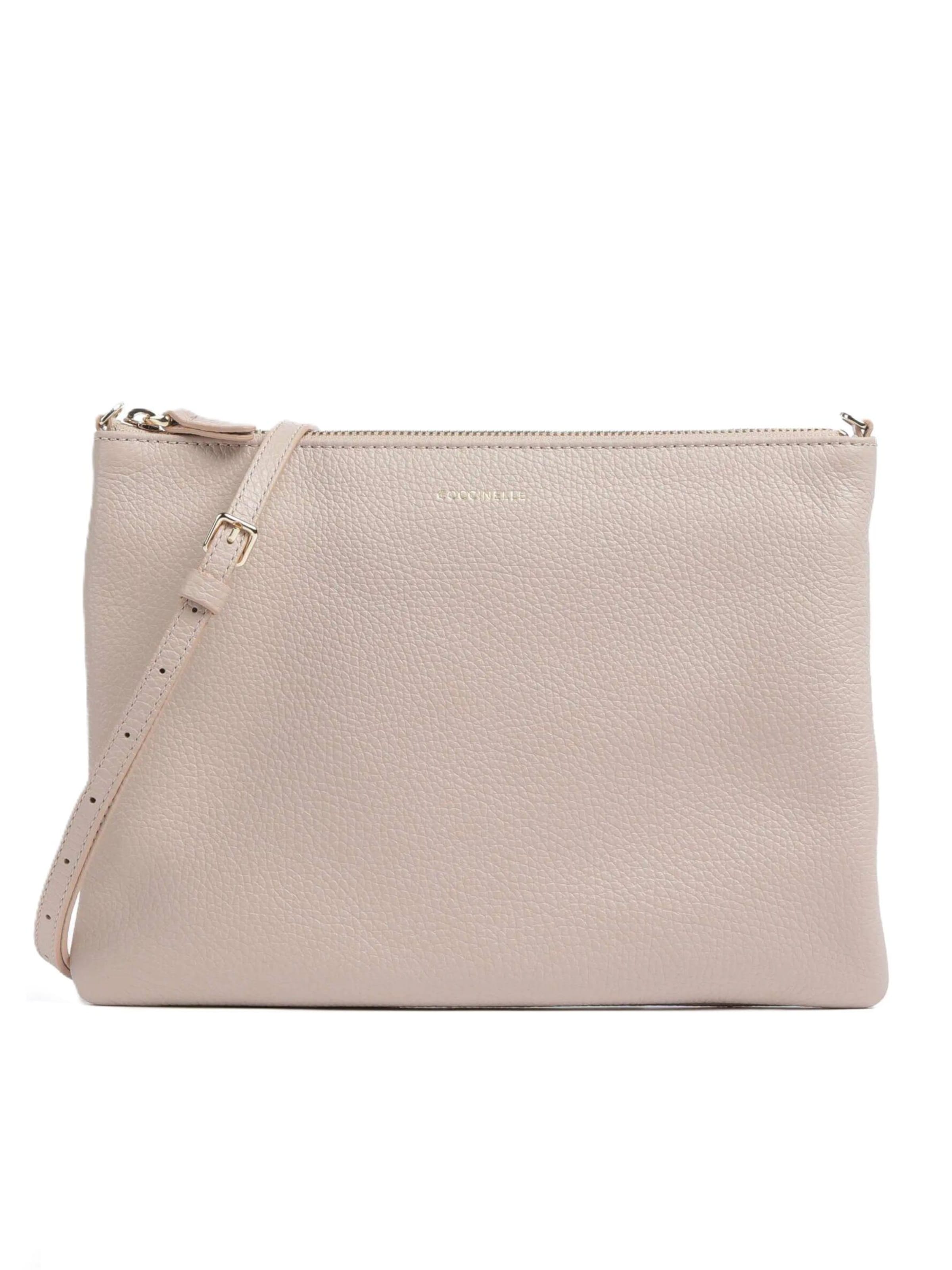 Coccinelle Schultertasche 'E5MMA55F401' in Beige: Vorderseite