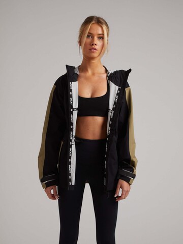 JACK1T Outdoor jacket ' Isotope Regenjacke ' in Black