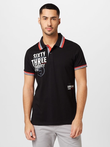 CAMP DAVID - Camiseta en negro: frente