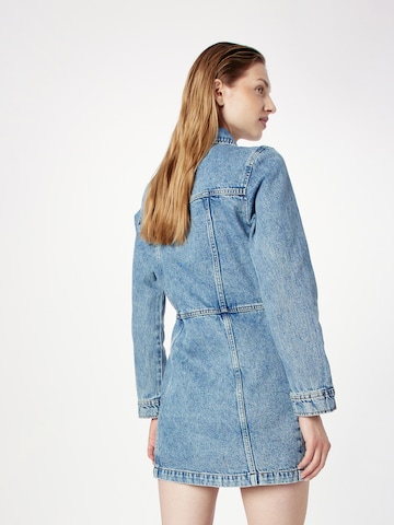 Monki Shirt dress in Blue