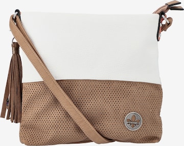 Rieker Crossbody Bag in White: front