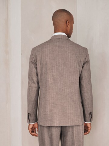 Next Regular Fit Sakko in Braun