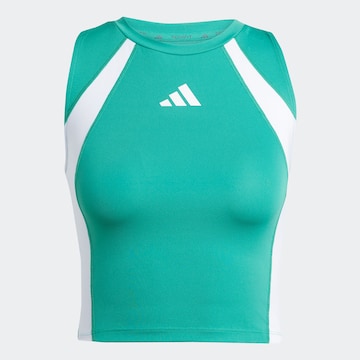ADIDAS PERFORMANCE Sports top in Green: front