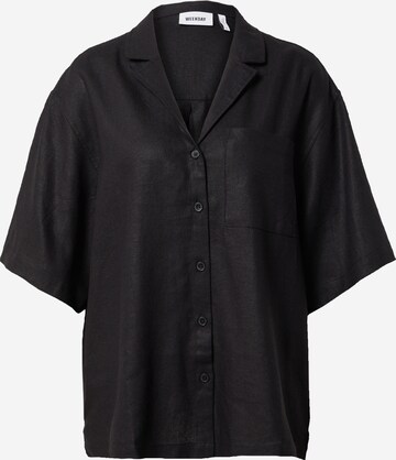 WEEKDAY Blouse 'Eva' in Black: front