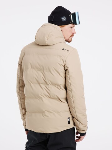 PROTEST Athletic Jacket 'PRTSUPERIOR 23' in Brown