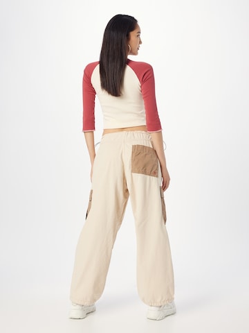 Loosefit Pantaloni cu buzunare de la BDG Urban Outfitters pe bej