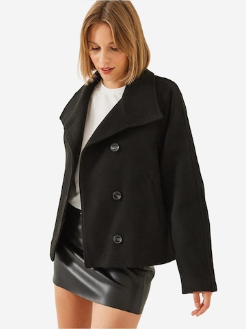 Manteau mi-saison 'Mäntel' Bianco Lucci en noir