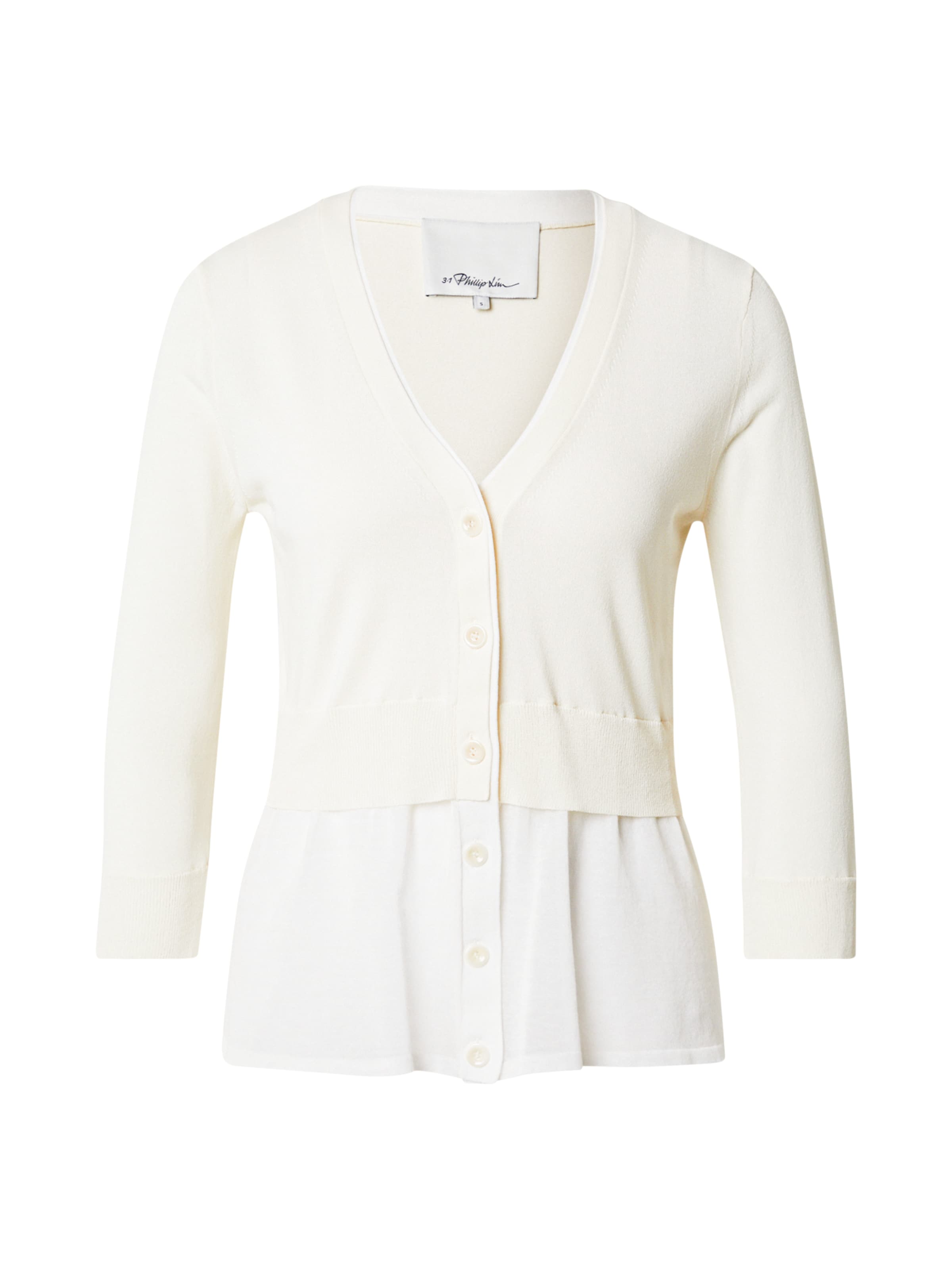 3.1 Phillip Lim Ζακέτα φούτερ σε μπεζ: μπροστά