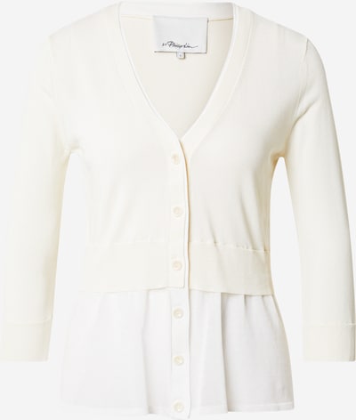 3.1 Phillip Lim Collegetakki värissä beige / valkoinen, Tuotenäkymä