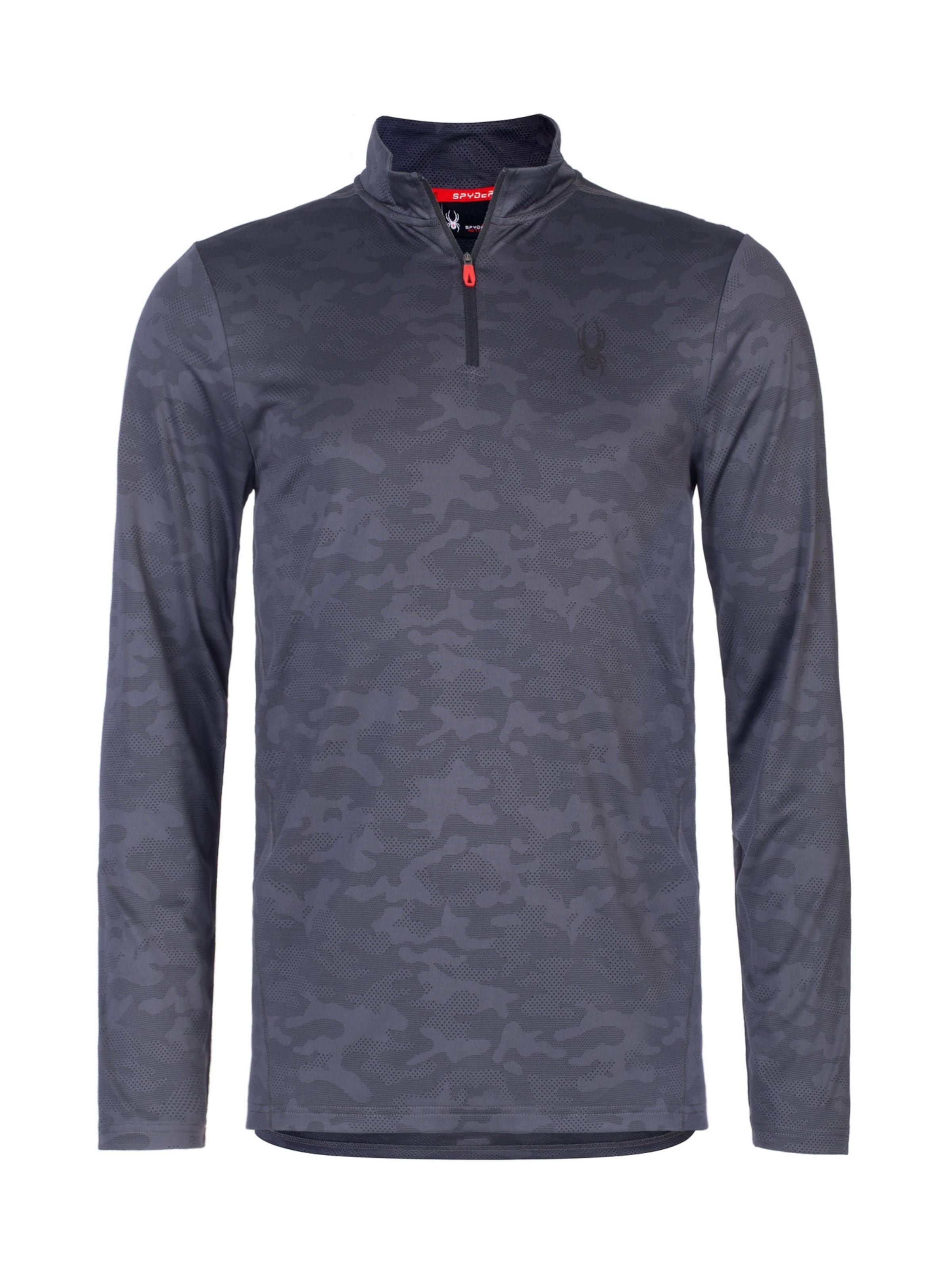 Spyder Αθλητική μπλούζα φούτερ σε σκούρο γκρι, Άποψη προϊόντος