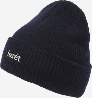 forét Beanie ''MATTER' in Blue: front