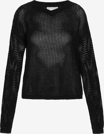 Usha Trui in Zwart: voorkant