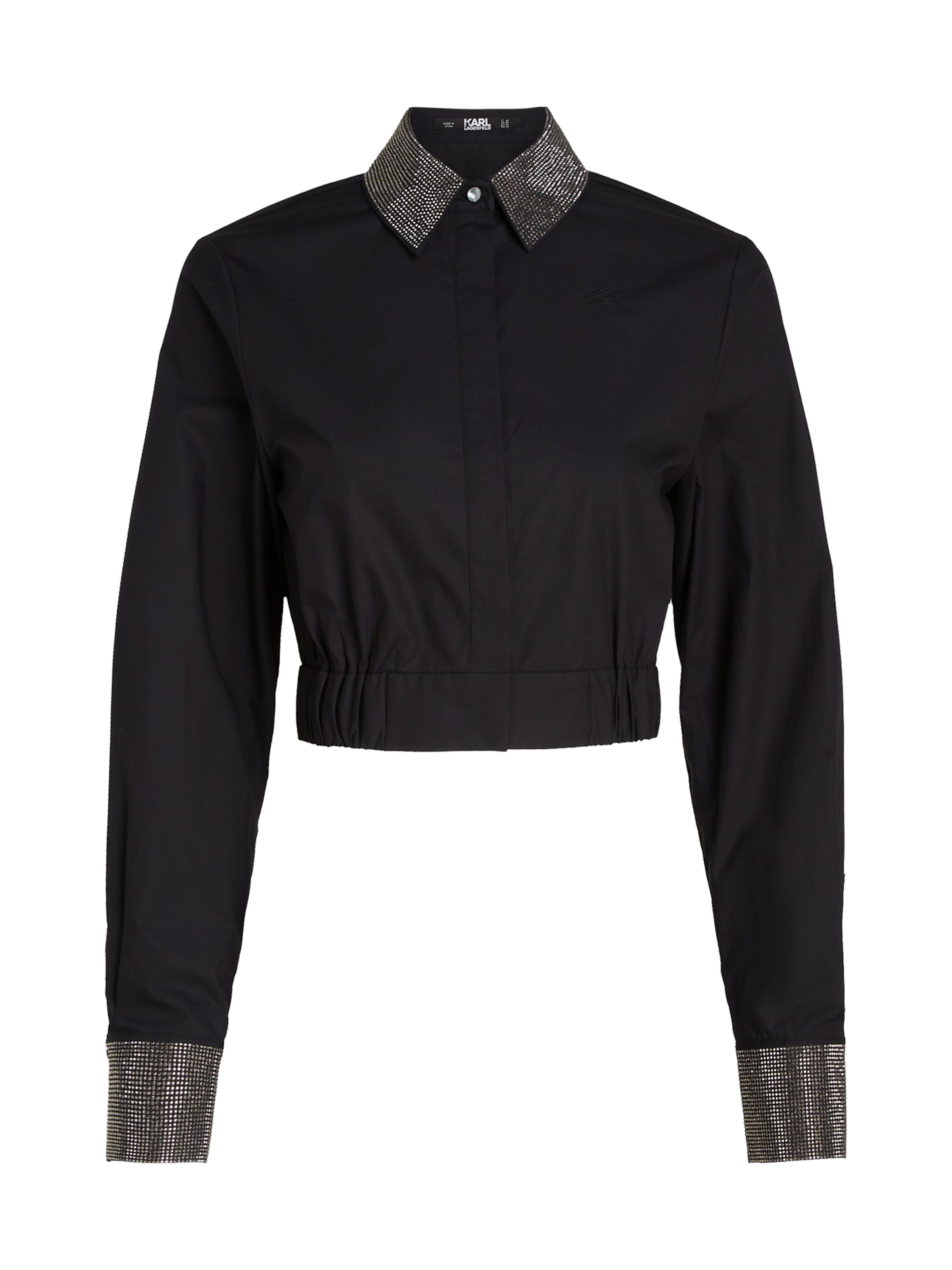 Karl Lagerfeld Halenka – černá: přední strana