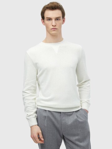 Ramsey Trui in Beige: voorkant