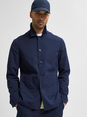 SELECTED HOMME Regular fit Janker in Blue