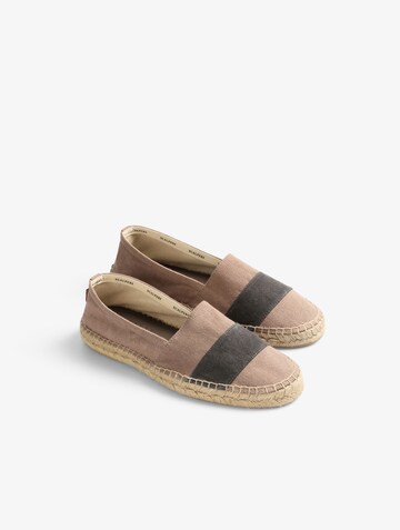Scalpers Espadrilles in Braun: Vorderseite