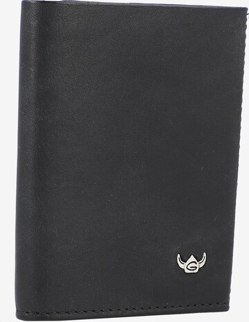 GOLDEN HEAD Wallet in Black