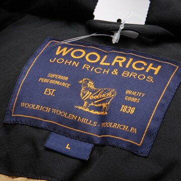 Woolrich Winterjacke / Wintermantel L in Schwarz