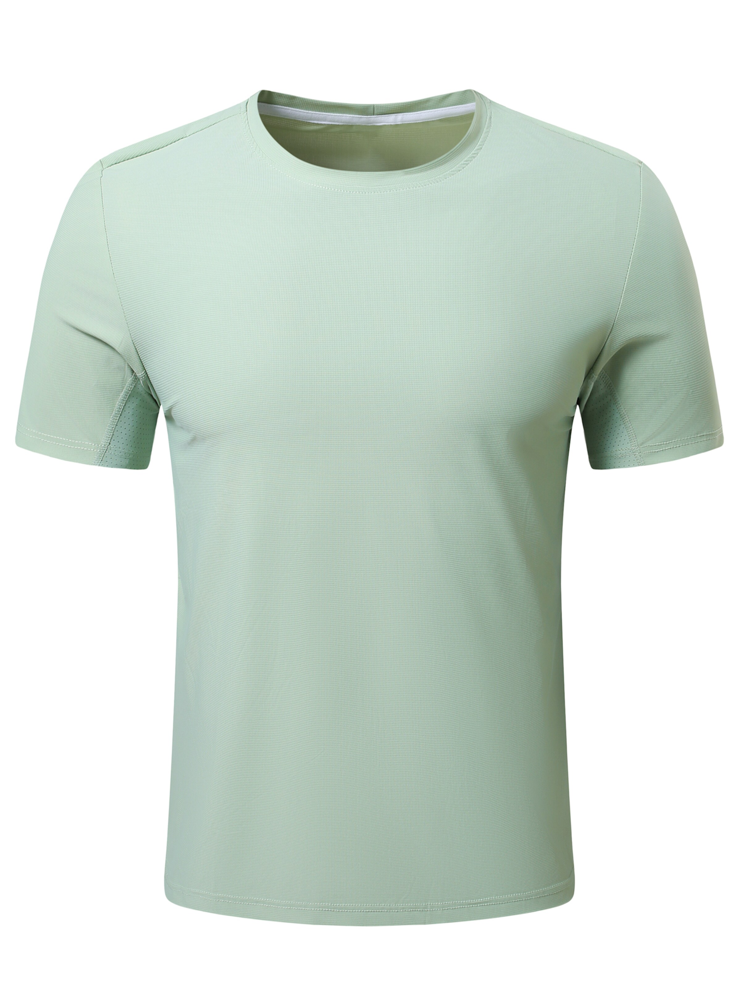 YOUTHUP Funktionsshirt 'Lichtschein'‌‌‌‌‌‌‌‌‌ in Grün: Vorderseite