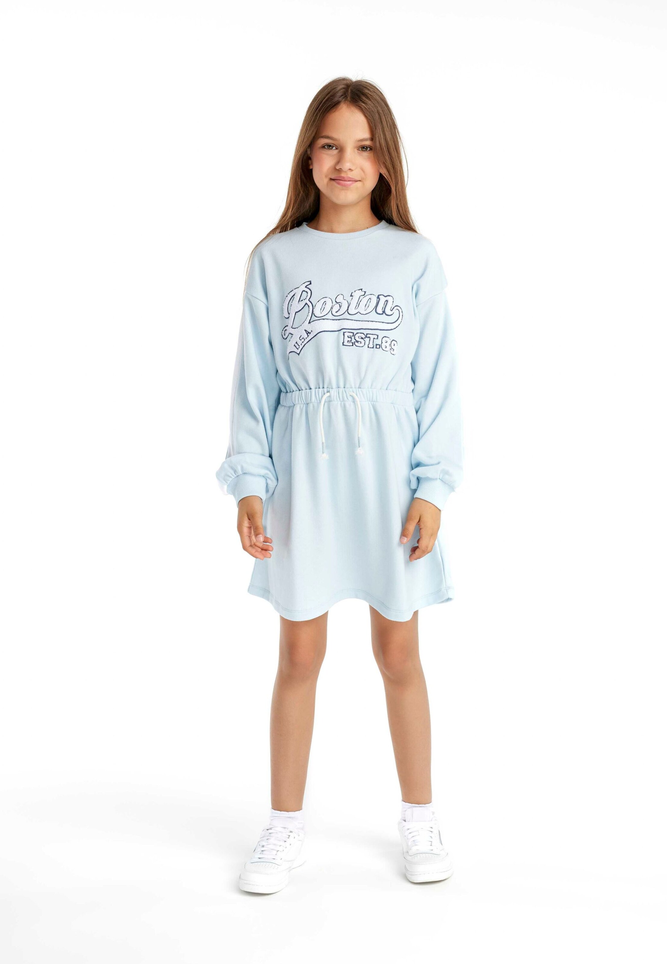 MINOTI - Vestido em azul: frente